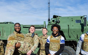 Dallas Cowboys Players and Cheerleaders Visit Fort Sill