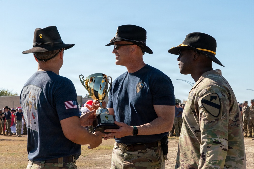 Troopers take on the Blackjack Challenge