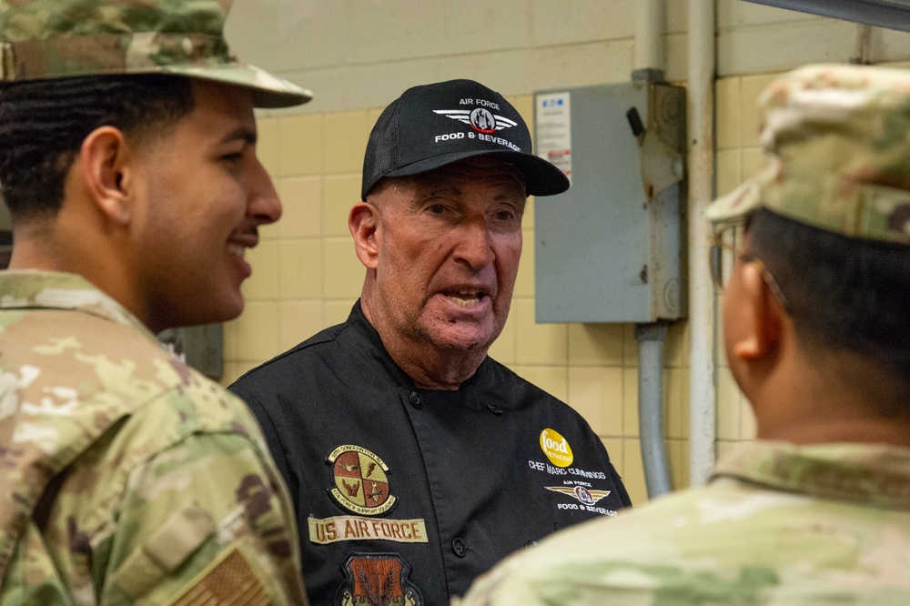Celebrity chef Marc Cummings teams up at the Dover AFB DFAC