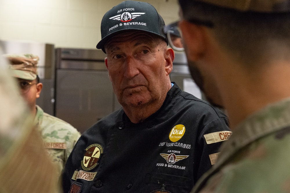 Celebrity chef Marc Cummings teams up at the Dover AFB DFAC
