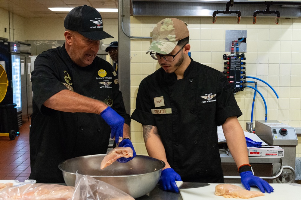Celebrity chef Marc Cummings teams up at the Dover AFB DFAC