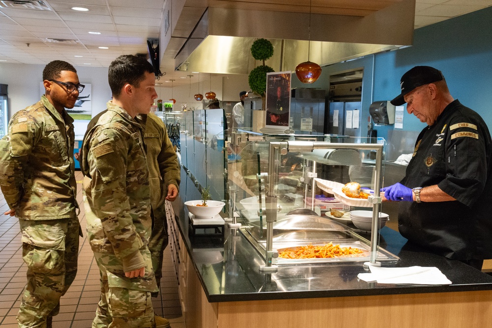Celebrity chef Marc Cummings teams up at the Dover AFB DFAC