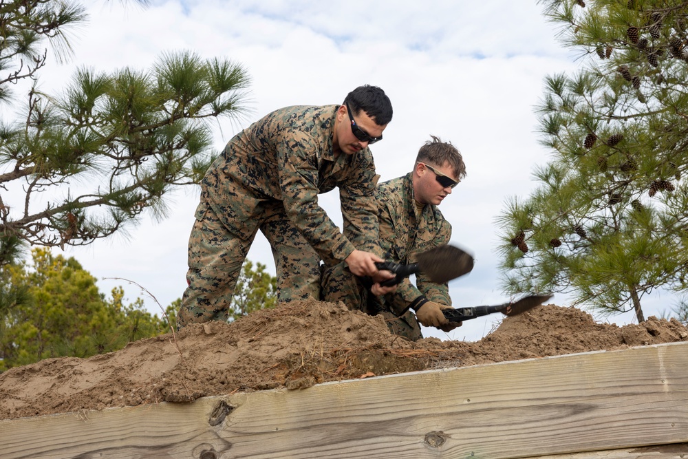 Combat Logistics Battalion 22; Field Fortification Exercise