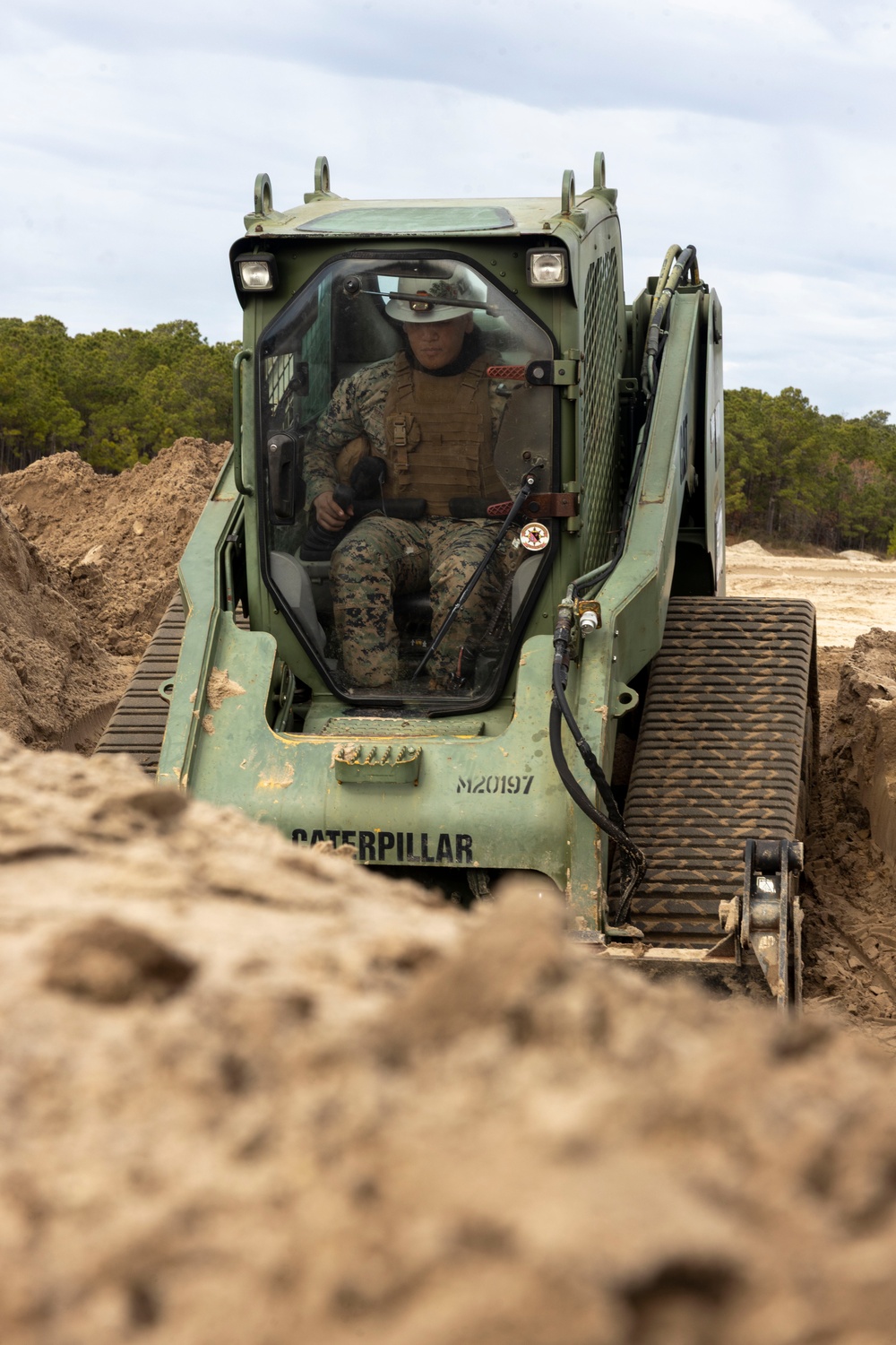 Combat Logistics Battalion 22 Field Fortification Exercise