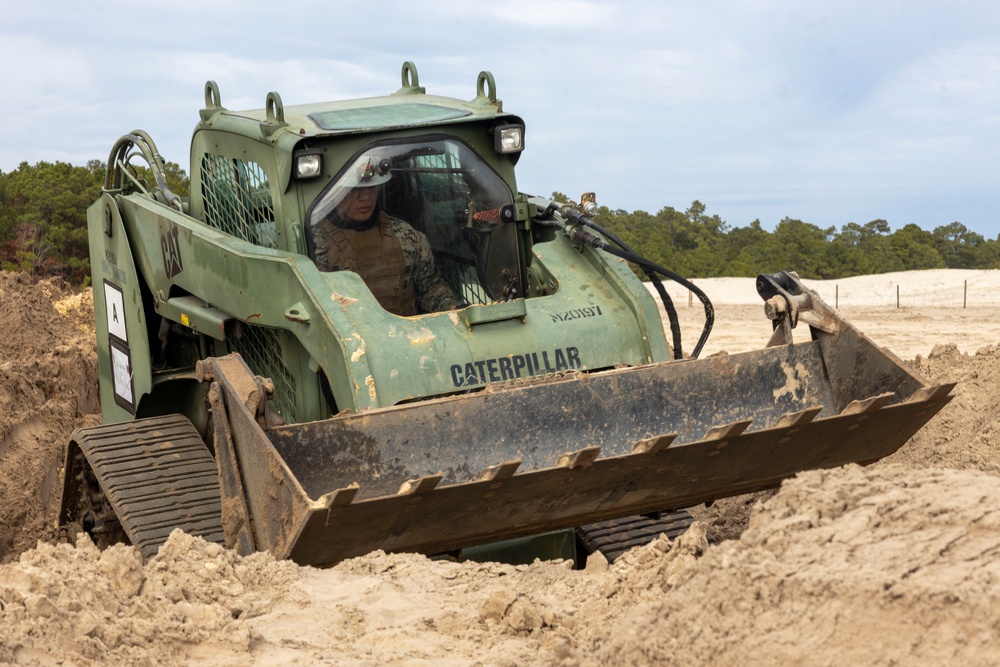 Combat Logistics Battalion 22 Field Fortification Exercise