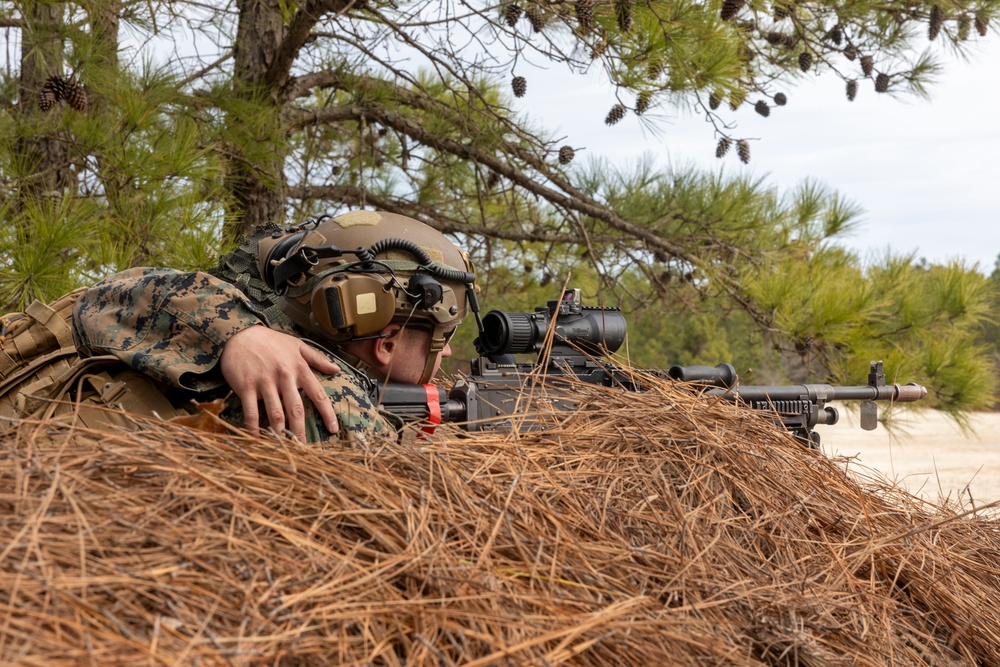 Combat Logistics Battalion 22 Field Fortification Exercise