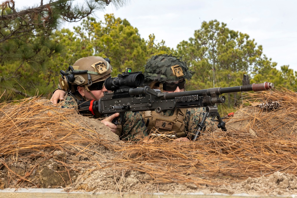 Combat Logistics Battalion 22 Field Fortification Exercise