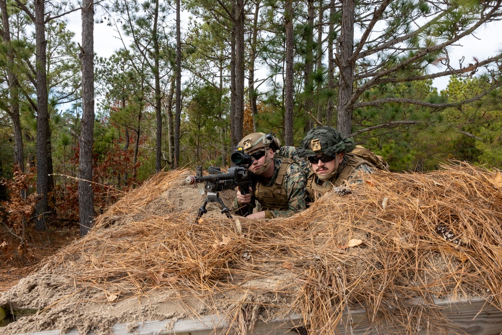 Combat Logistics Battalion 22 Field Fortification Exercise