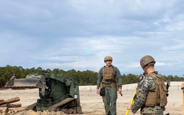 Combat Logistics Battalion 22 Field Fortification Exercise