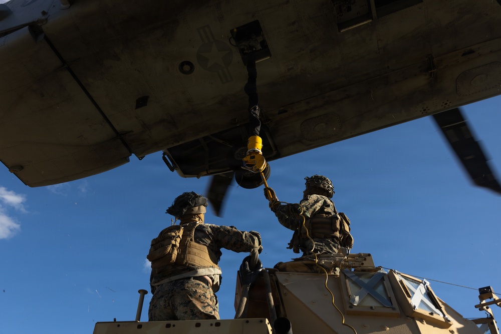 Battalion Field Exercise | Combat Logistics Battalion 22 Conducts Helicopter Support Team Operations