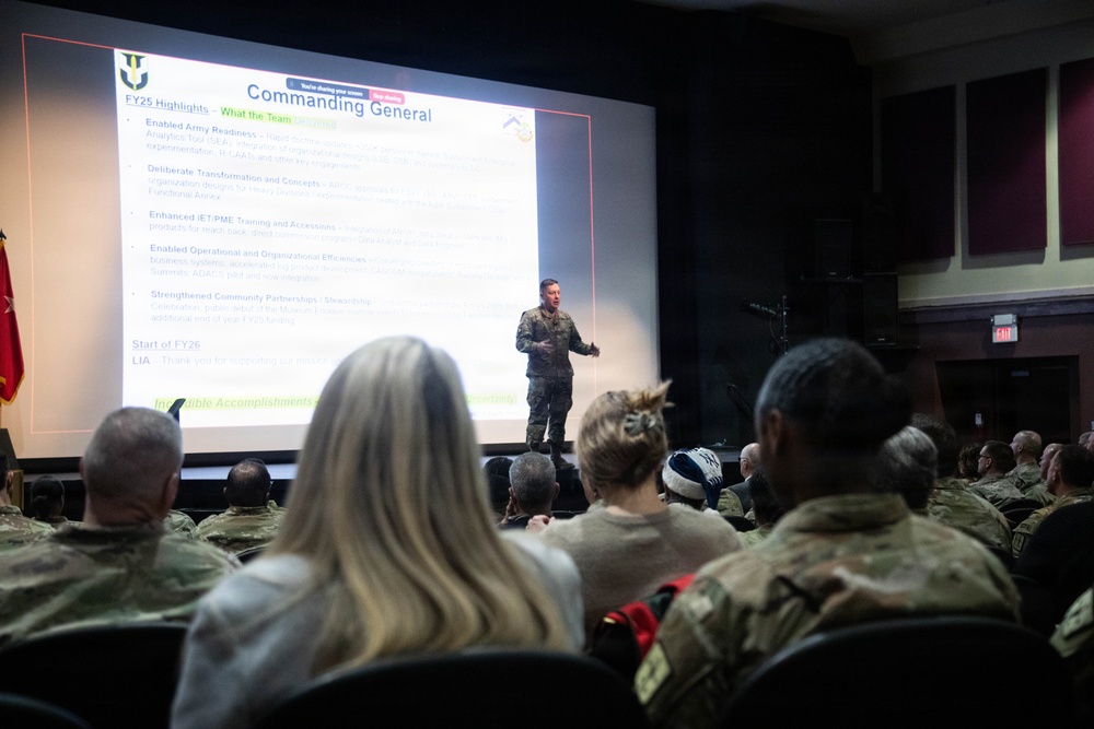 CASCOM Holds Town Hall