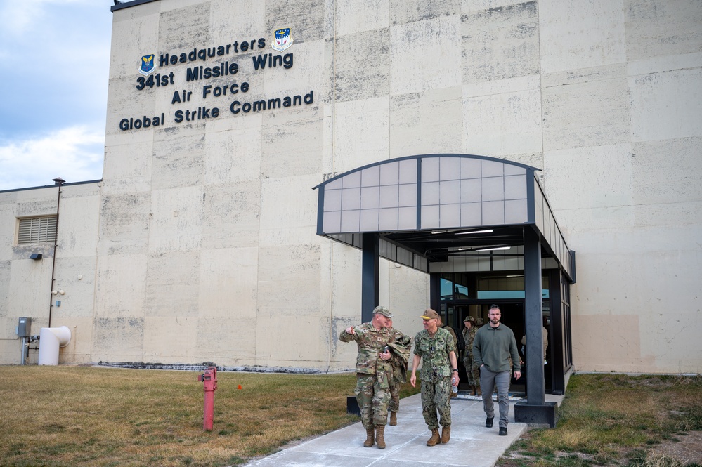 New USSTRATCOM commander visits Malmstrom AFB, underscores nuclear deterrence mission