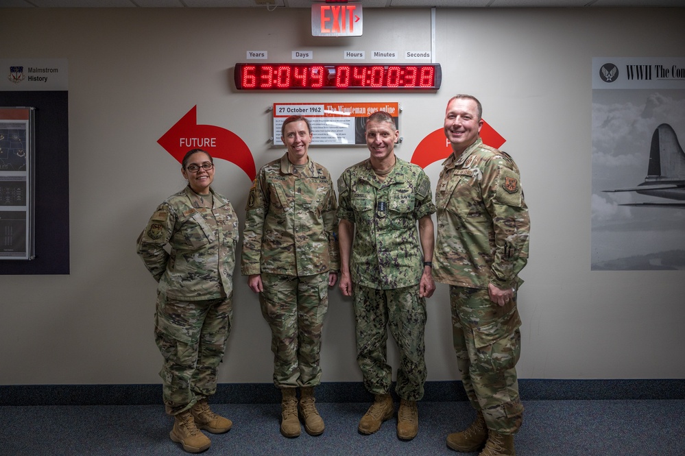 New USSTRATCOM commander visits Malmstrom AFB, underscores nuclear deterrence mission