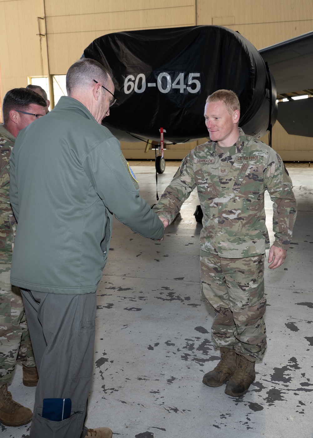 Lt. Gen. Healy visits Barksdale, underscores reserve bomber readiness