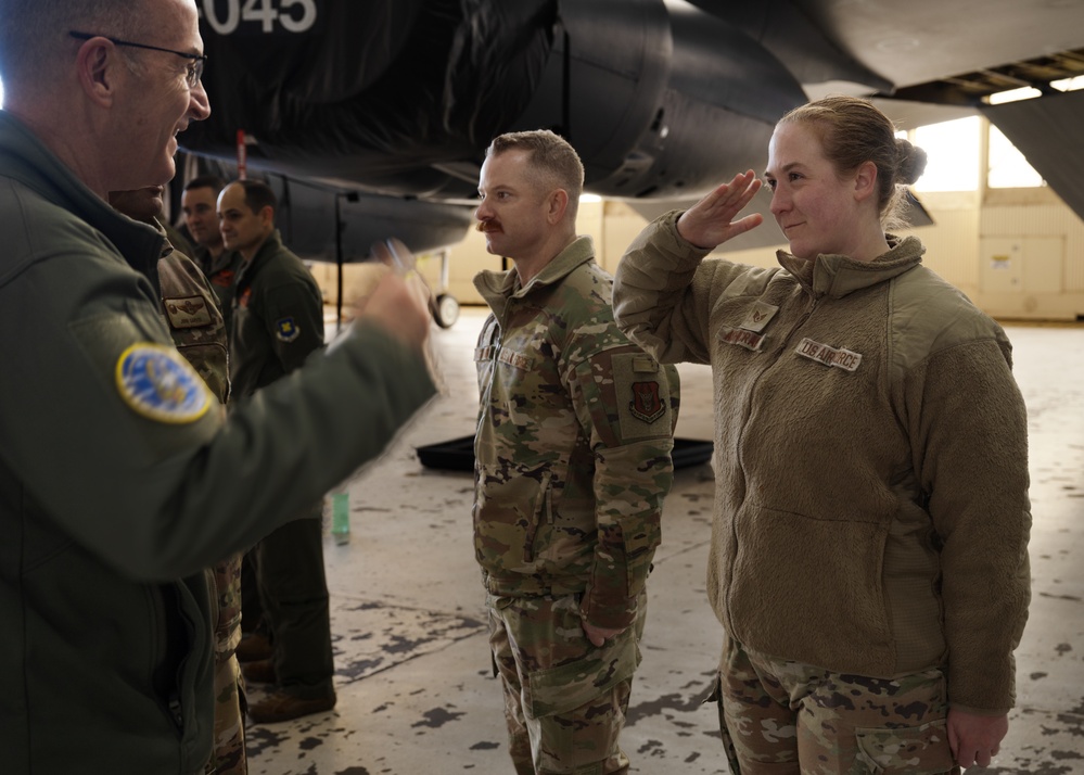 Lt. Gen. Healy visits Barksdale, underscores reserve bomber readiness