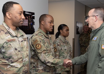 Lt. Gen. Healy visits Barksdale, underscores reserve bomber readiness