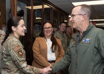 Lt. Gen. Healy visits Barksdale, underscores reserve bomber readiness