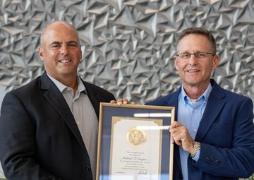 Stenger celebrates 40 years with NAWCWD