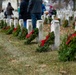 A Wreaths Across America ceremony was held on Fort Leavenworth