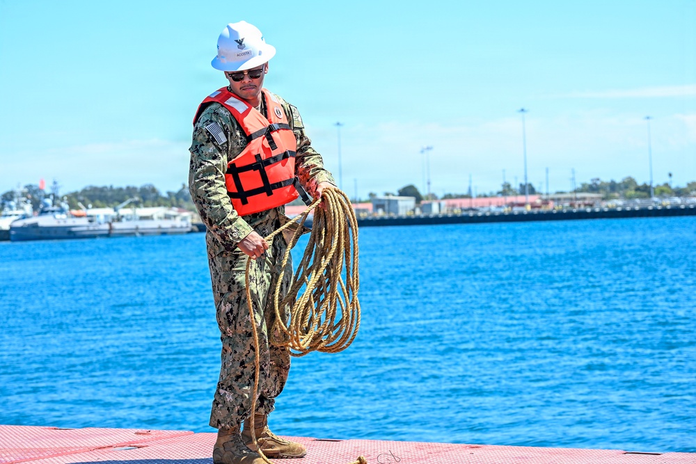 NAVFAC EXWC Tests, Evaluates Modular Barge System for Warfighter Needs