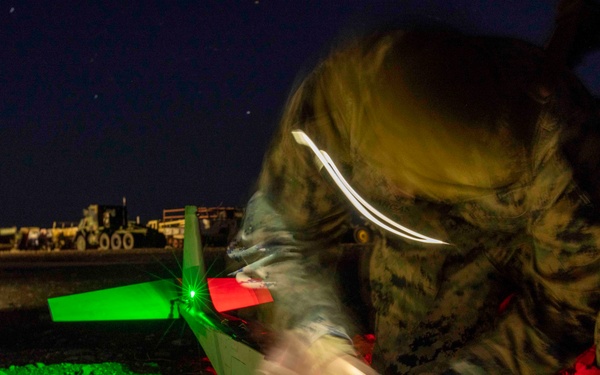 Steel Knight 25: 1st ANGLICO Marines operate a RQ-20B PUMA