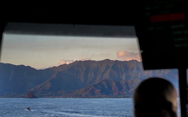 USCGC Juniper (WLB 201) conducts aids to navigation operations