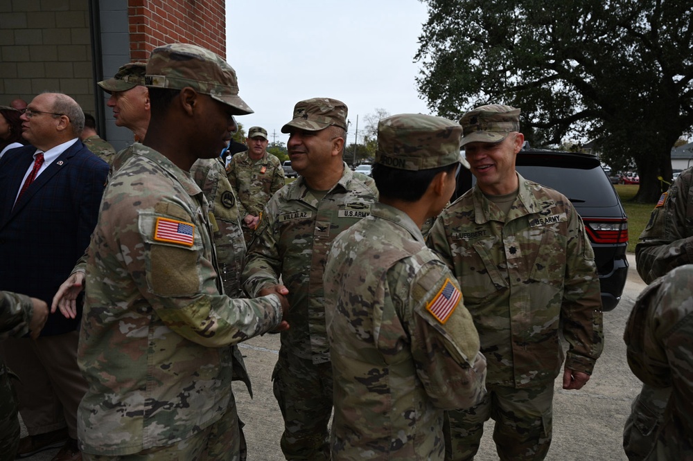 La. Guard’s A Battery, 1-141st Field Artillery, holds departure ceremony ahead of deployment