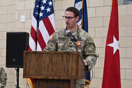 La. Guard’s A Battery, 1-141st Field Artillery, holds departure ceremony ahead of deployment