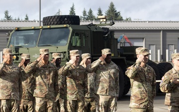 Long-Range Hypersonic Weapon System Battery activates on Joint Base Lewis-McChord