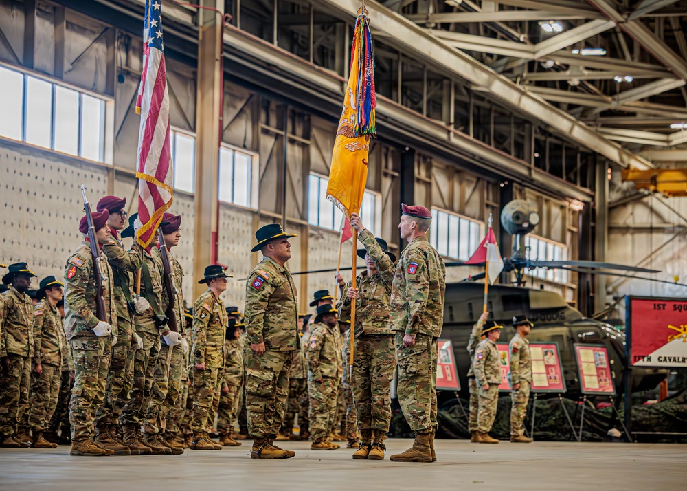 1-17 Air Cavalry Squadron (ACS) Inactivation Ceremony