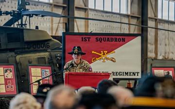 1-17 Air Cavalry Squadron (ACS) Inactivation Ceremony