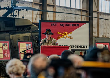 1-17 Air Cavalry Squadron (ACS) Inactivation Ceremony