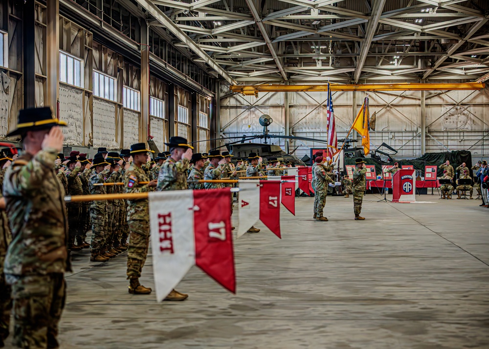1-17 Air Cavalry Squadron (ACS) Inactivation Ceremony