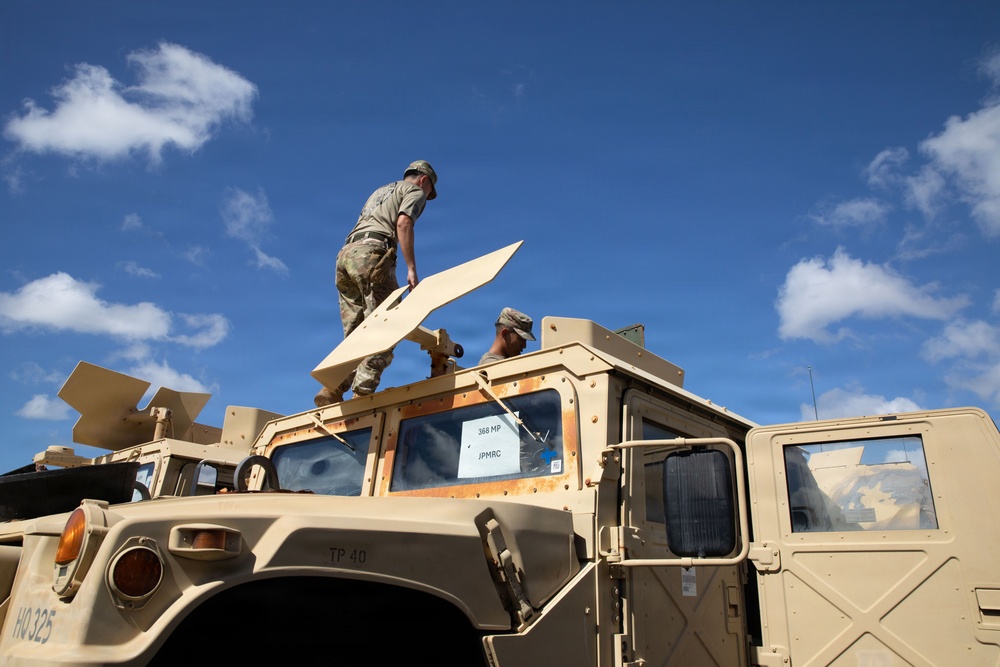 368th Military Police Company Conducts Convoy Operations During JPMRC 26-01