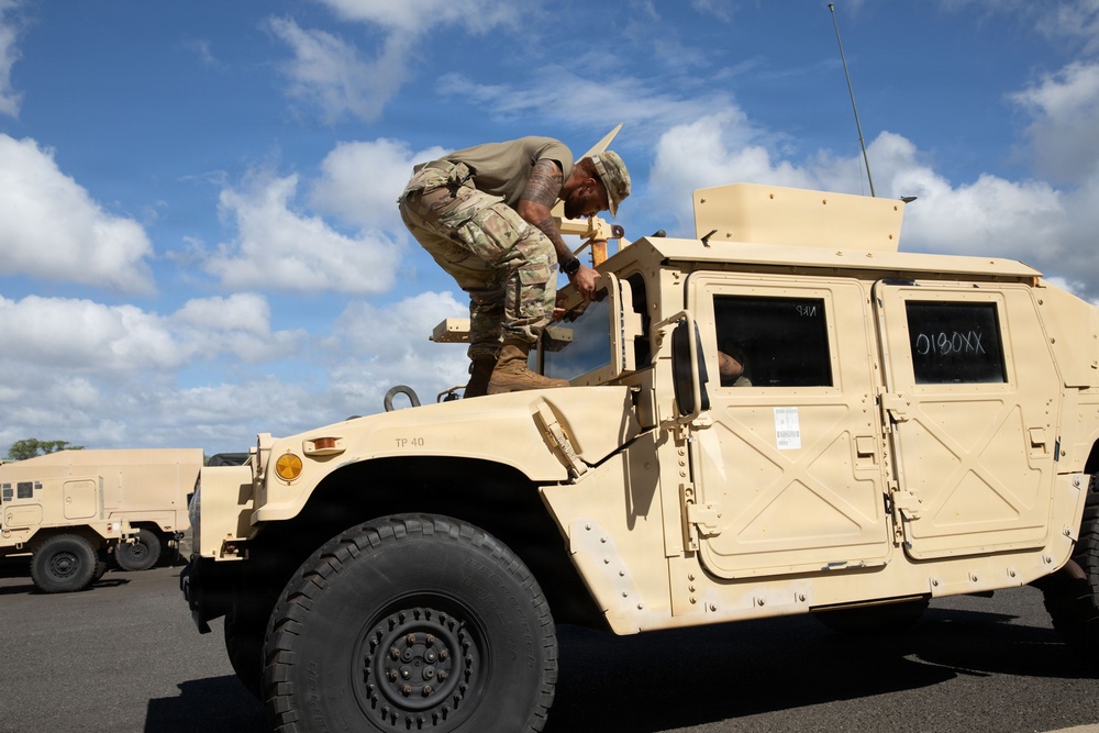368th Military Police Company Conducts Convoy Operations During JPMRC 26-01