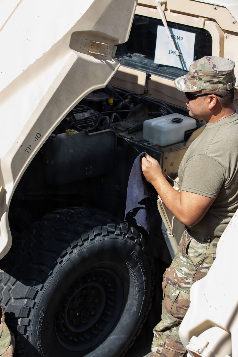 368th Military Police Company Conducts Convoy Operations During JPMRC 26-01