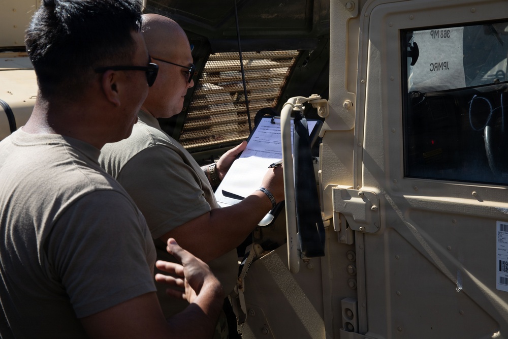 368th Military Police Company Conducts Convoy Operations During JPMRC 26-01