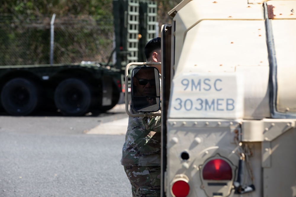 368th Military Police Company Conducts Convoy Operations During JPMRC 26-01