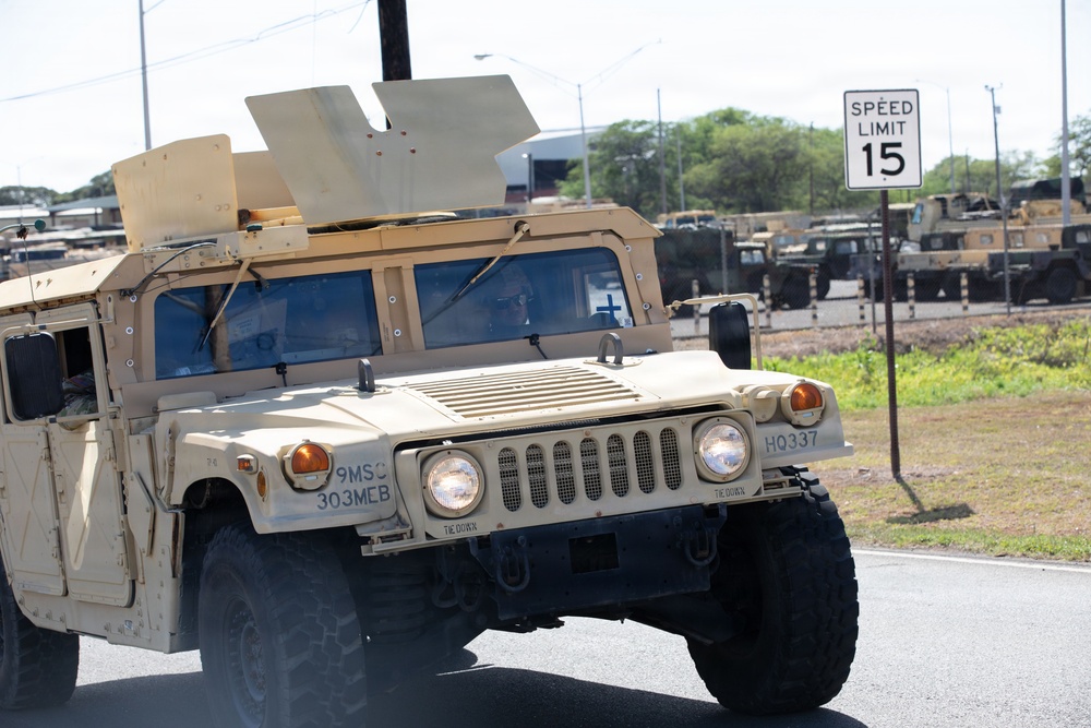 368th Military Police Company Conducts Convoy Operations During JPMRC 26-01