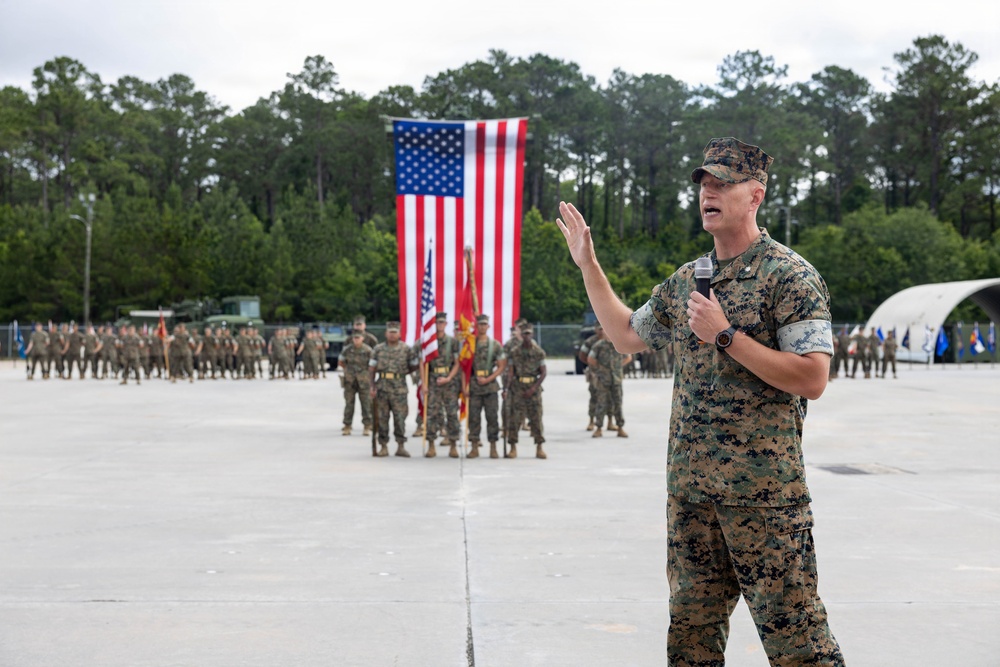 MWSS-273 change of command