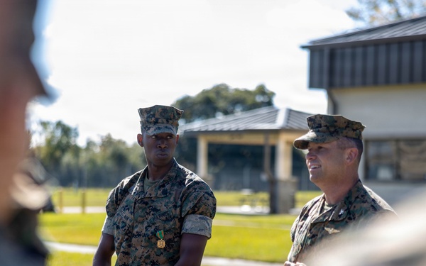 Corporals School NAM ceremony