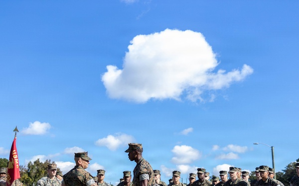 Corporals School NAM ceremony