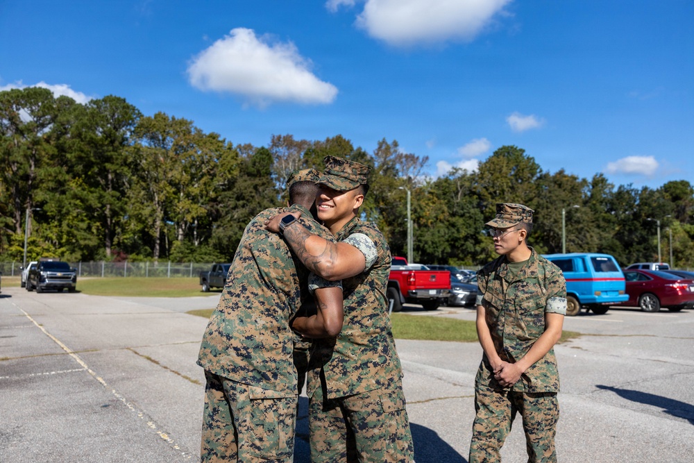 Corporals School NAM ceremony