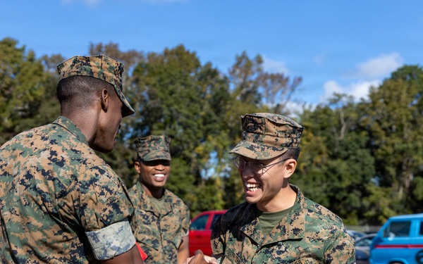 Corporals School NAM ceremony