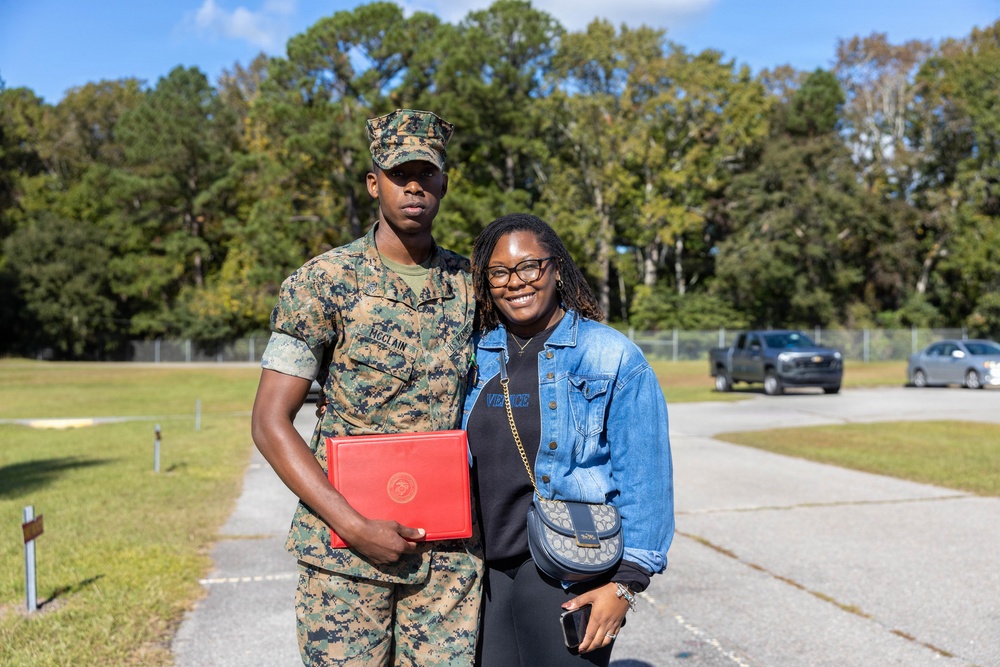 Corporals School NAM ceremony