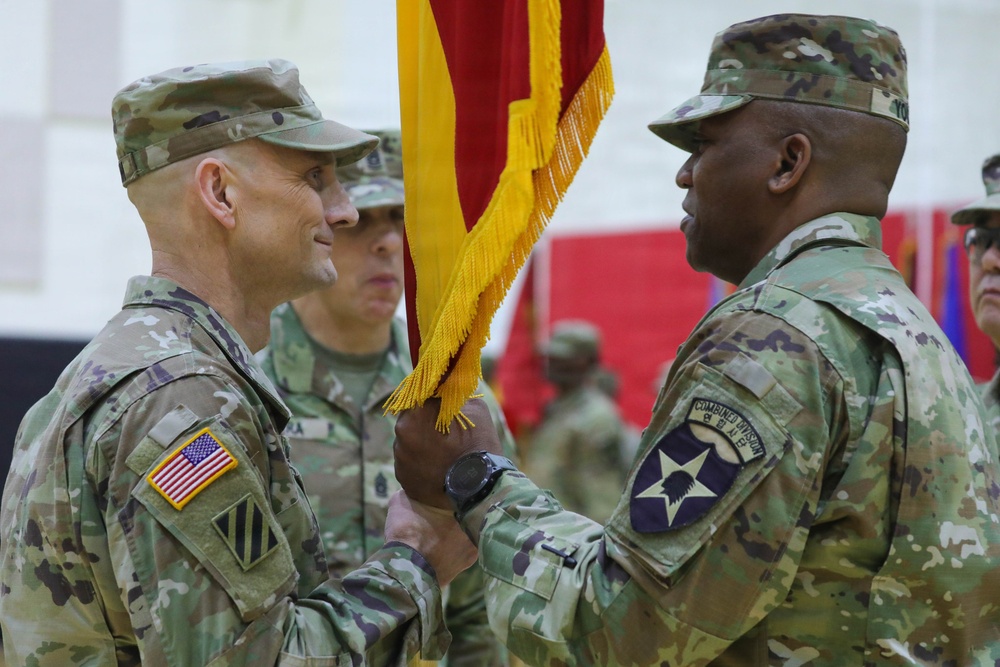 2nd Infantry Division Artillery Change of Responsibility