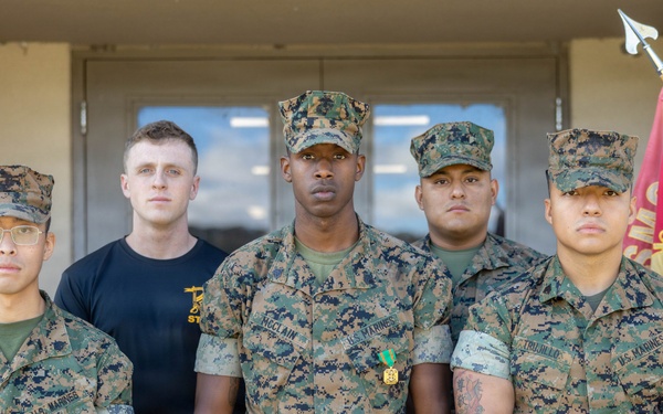 Corporals School NAM ceremony