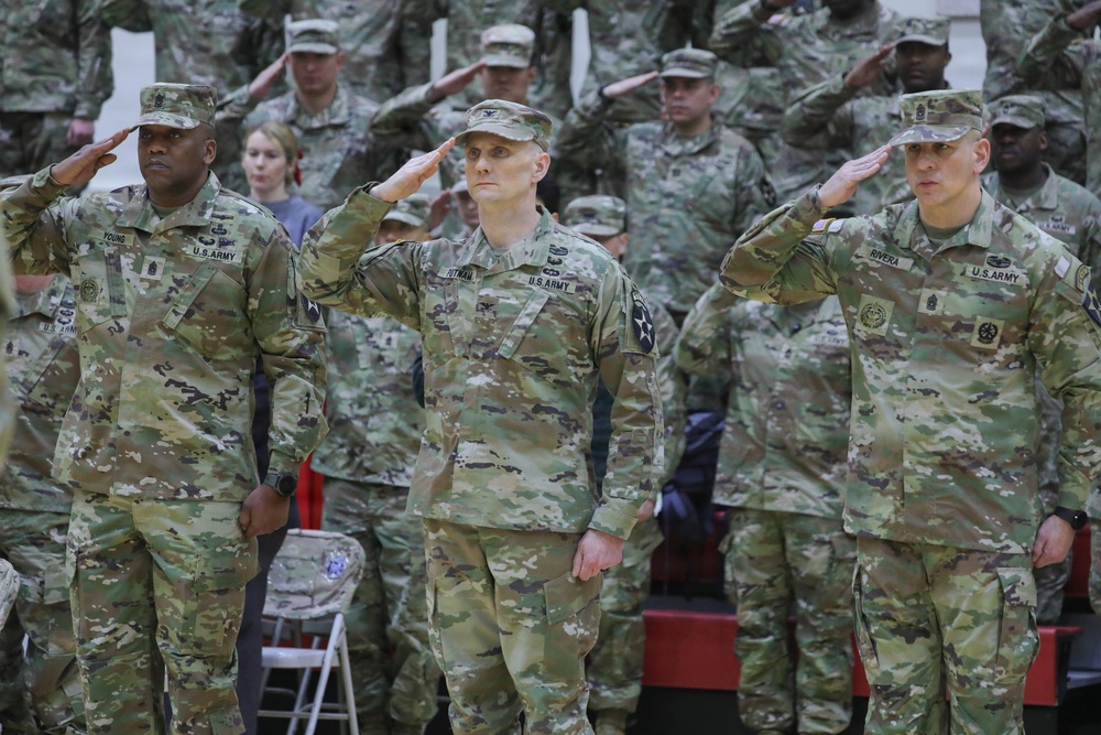 2nd Infantry Division Artillery Change of Responsibility