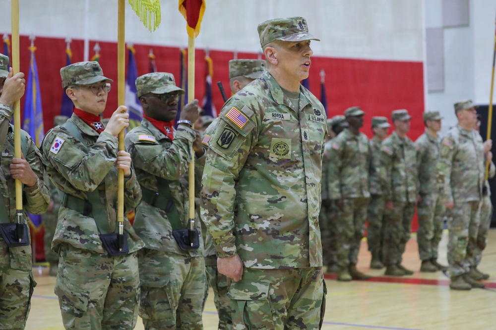 2nd Infantry Division Artillery Change of Responsibility