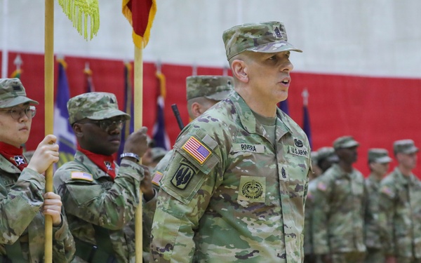 2nd Infantry Division Artillery Change of Responsibility